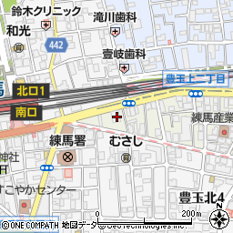 三菱ＵＦＪローンビジネス株式会社練馬営業所周辺の地図
