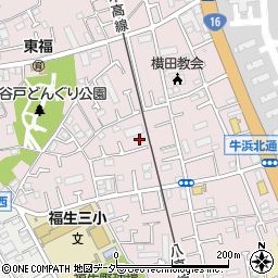 東京都福生市福生2342周辺の地図