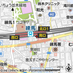 練馬駅前内視鏡・乳腺クリニック周辺の地図