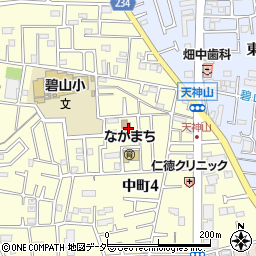 西東京市役所　中町学童クラブ周辺の地図