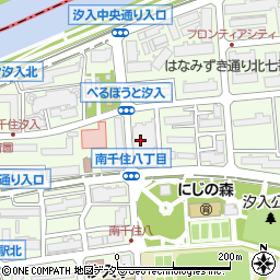 五福 南千住店周辺の地図