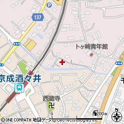 千葉県印旛郡酒々井町上岩橋32周辺の地図