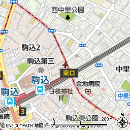 駒込駅前デンタルクリニック周辺の地図
