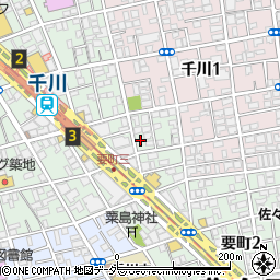 東京都豊島区要町3丁目35-4周辺の地図