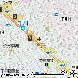 福しん千川店周辺の地図