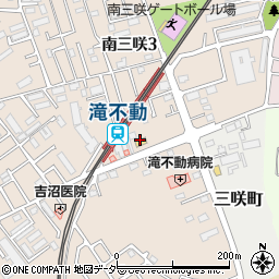 セブンイレブン船橋滝不動駅前店周辺の地図