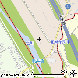 山梨県北杜市明野町三之蔵1658周辺の地図