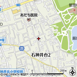 ソライア石神井公園周辺の地図
