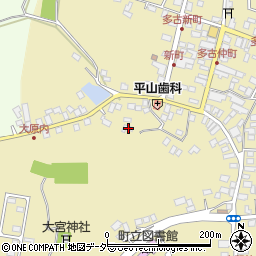 千葉県香取郡多古町多古2632周辺の地図