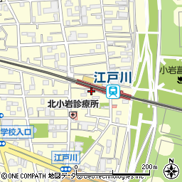 ユニバーサルドラッグ　江戸川駅前店周辺の地図