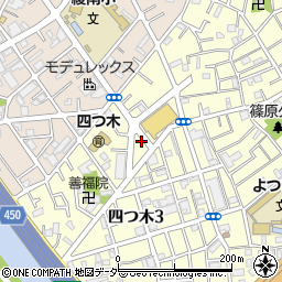 東京都葛飾区四つ木3丁目5-19周辺の地図