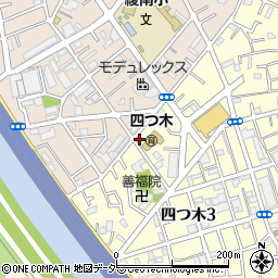 東京都葛飾区四つ木3丁目5-7周辺の地図