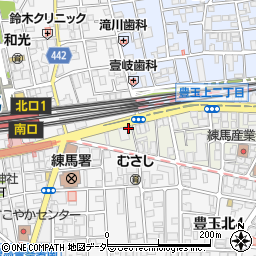 三菱ＵＦＪ銀行練馬駅前支店周辺の地図