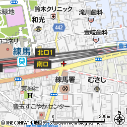 練馬　漢方堂周辺の地図