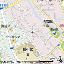 東京都福生市福生501周辺の地図