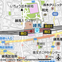 株式会社銀座コージーコーナー　西友練馬店周辺の地図