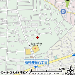 東京都練馬区南大泉1丁目6周辺の地図