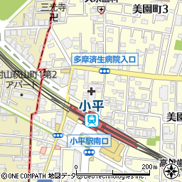 カラオケまねきねこ 小平北口店周辺の地図