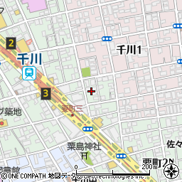 東京都豊島区要町3丁目35周辺の地図