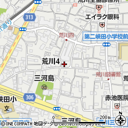 東京都荒川区荒川4丁目31-1周辺の地図