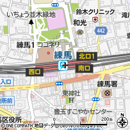 みずほ銀行西武練馬駅 ＡＴＭ周辺の地図