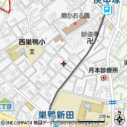 東京都豊島区西巣鴨2丁目12-11周辺の地図