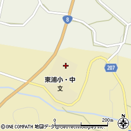 敦賀市立東浦中学校周辺の地図