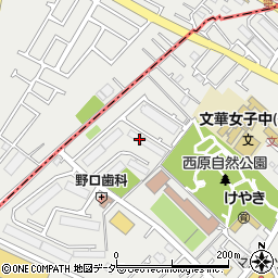 双葉学習教室西東京教室周辺の地図