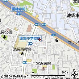 東京都豊島区池袋4丁目28-3周辺の地図