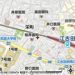 エークラスミュージック株式会社ヤマハ音楽教室江古田センター周辺の地図