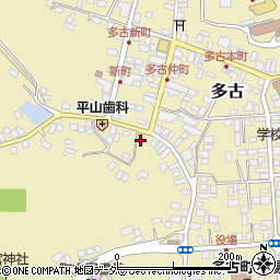 千葉県香取郡多古町多古2614周辺の地図