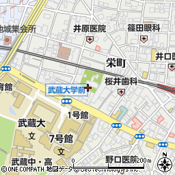 東京都練馬区栄町10周辺の地図