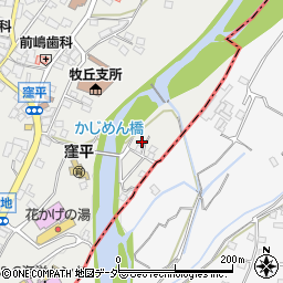 山梨県山梨市牧丘町窪平1585周辺の地図