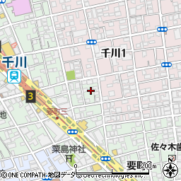 東京都豊島区要町3丁目34周辺の地図