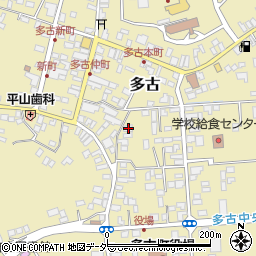 千葉県香取郡多古町多古358周辺の地図