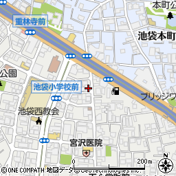 東京都豊島区池袋4丁目28-1周辺の地図