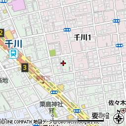 東京都豊島区要町3丁目34-6周辺の地図
