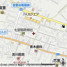 千葉県富里市七栄329-98周辺の地図
