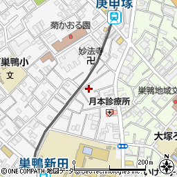 東京都豊島区西巣鴨2丁目5-14周辺の地図