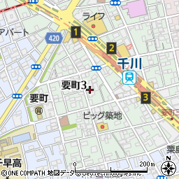 千川篠田整形外科周辺の地図