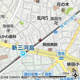 京成パーク新三河島第１駐車場周辺の地図