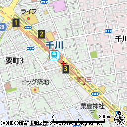 三井住友銀行東京メトロ千川駅 ＡＴＭ周辺の地図
