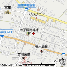 千葉県富里市七栄329-46周辺の地図