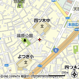 東京都葛飾区四つ木4丁目21-1周辺の地図