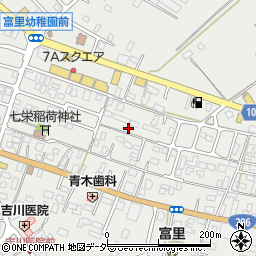 千葉県富里市七栄337周辺の地図