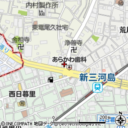 キャンドゥ新三河島店周辺の地図