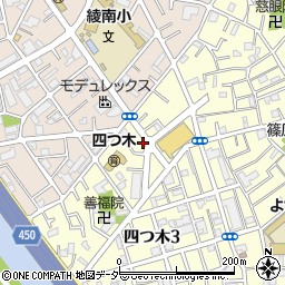 東京都葛飾区四つ木3丁目5-16周辺の地図