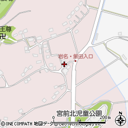 千葉県佐倉市岩名93周辺の地図