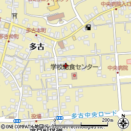 千葉県香取郡多古町多古366-3周辺の地図