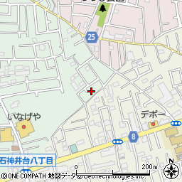 東京都練馬区南大泉1丁目2周辺の地図